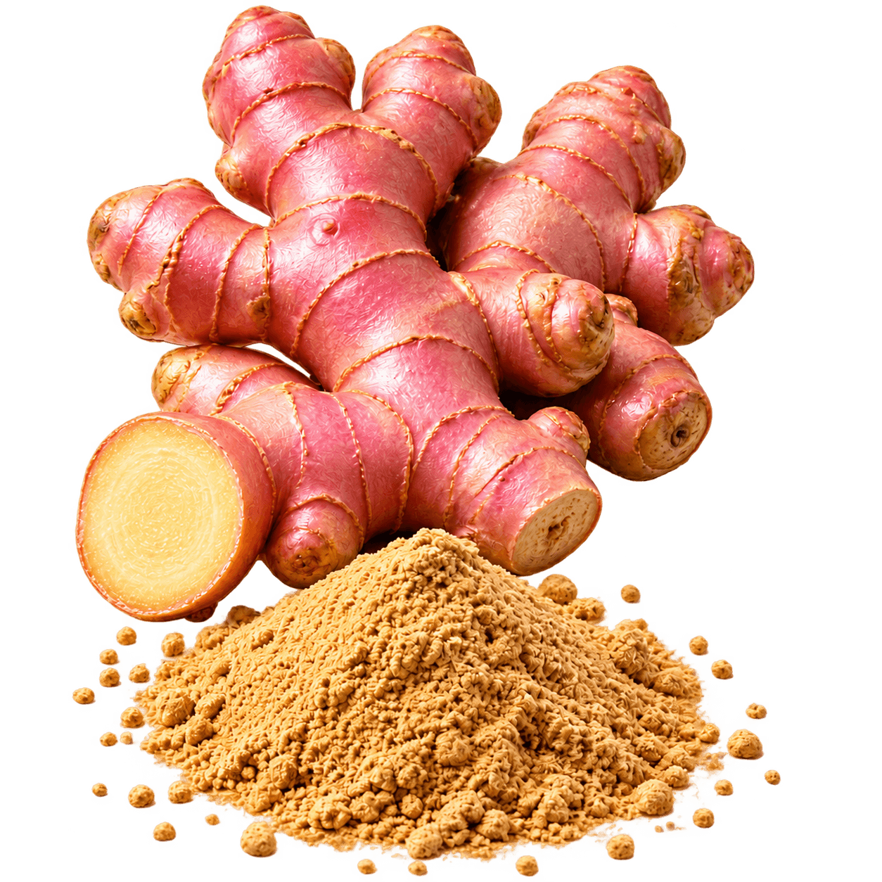 PINK FIJIAN GINGER anatomy